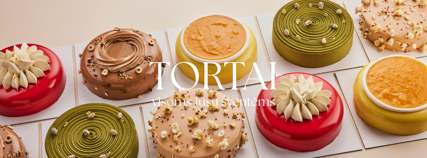 Tortai is Ali sokoladines